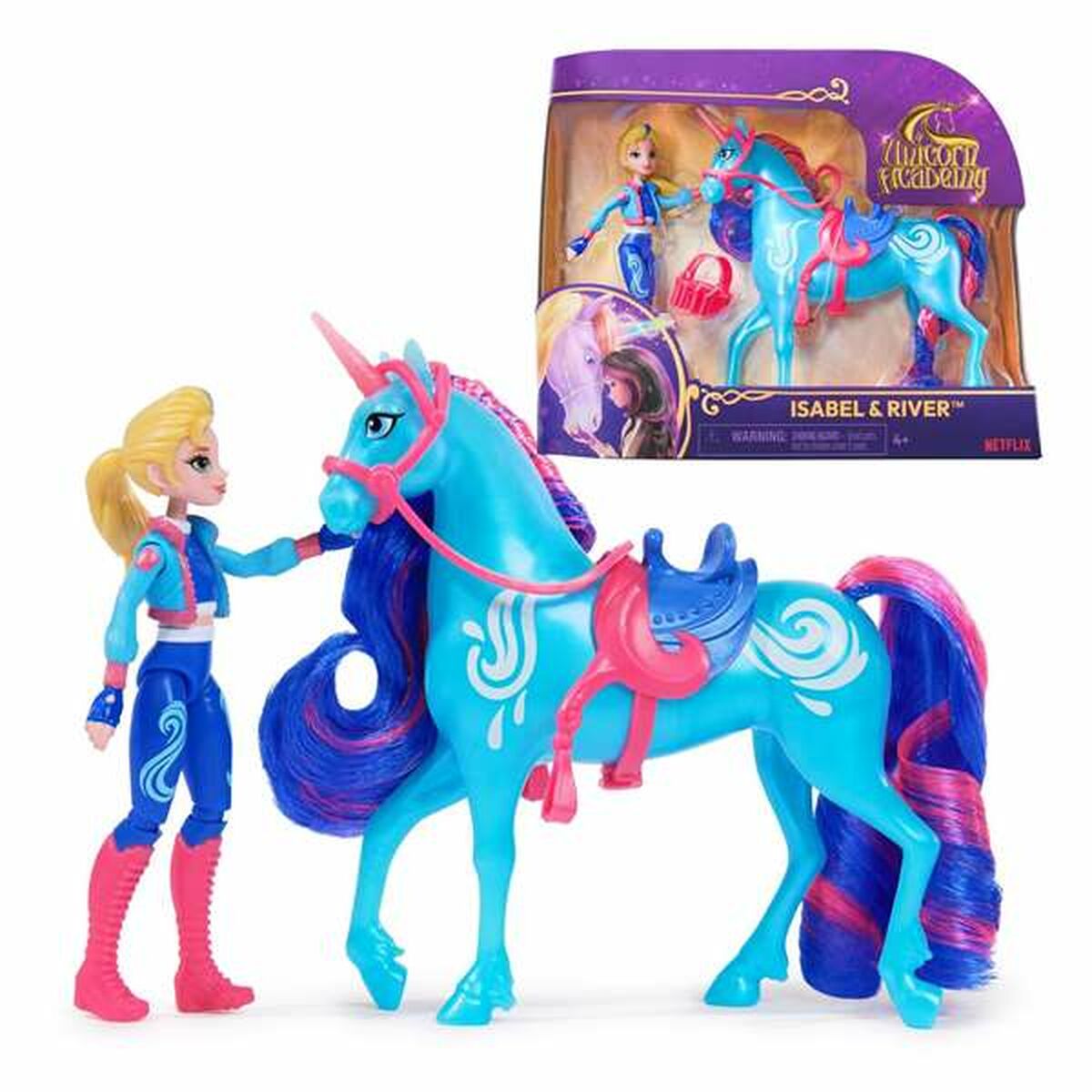 Boneca Spin Master Isabel Unicornio River
